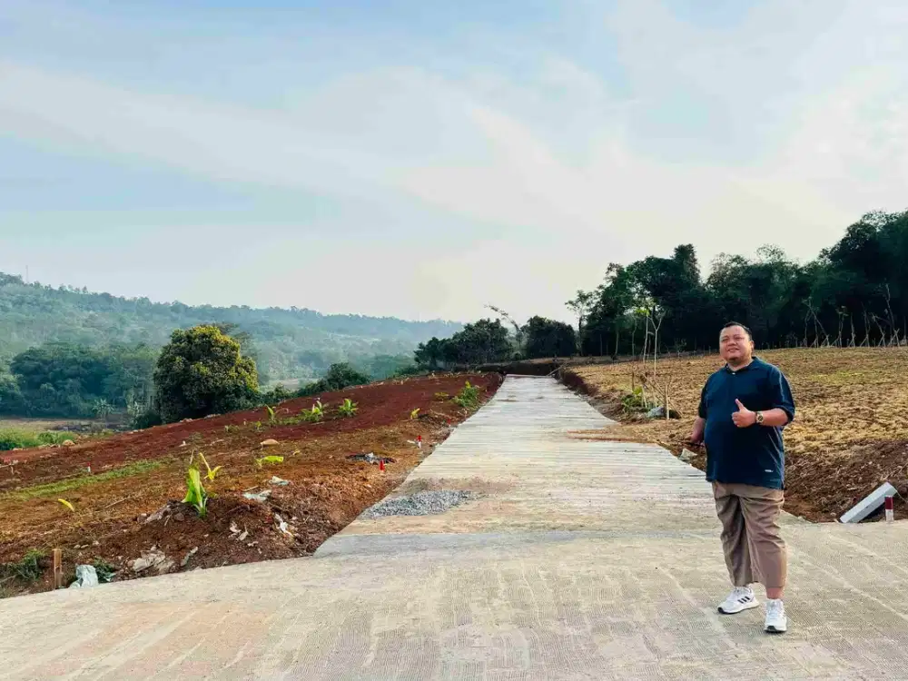 Tanah murah SHM akses mudah cuma 45 menit dari Exit Tol dengan konsep unik korea jepang