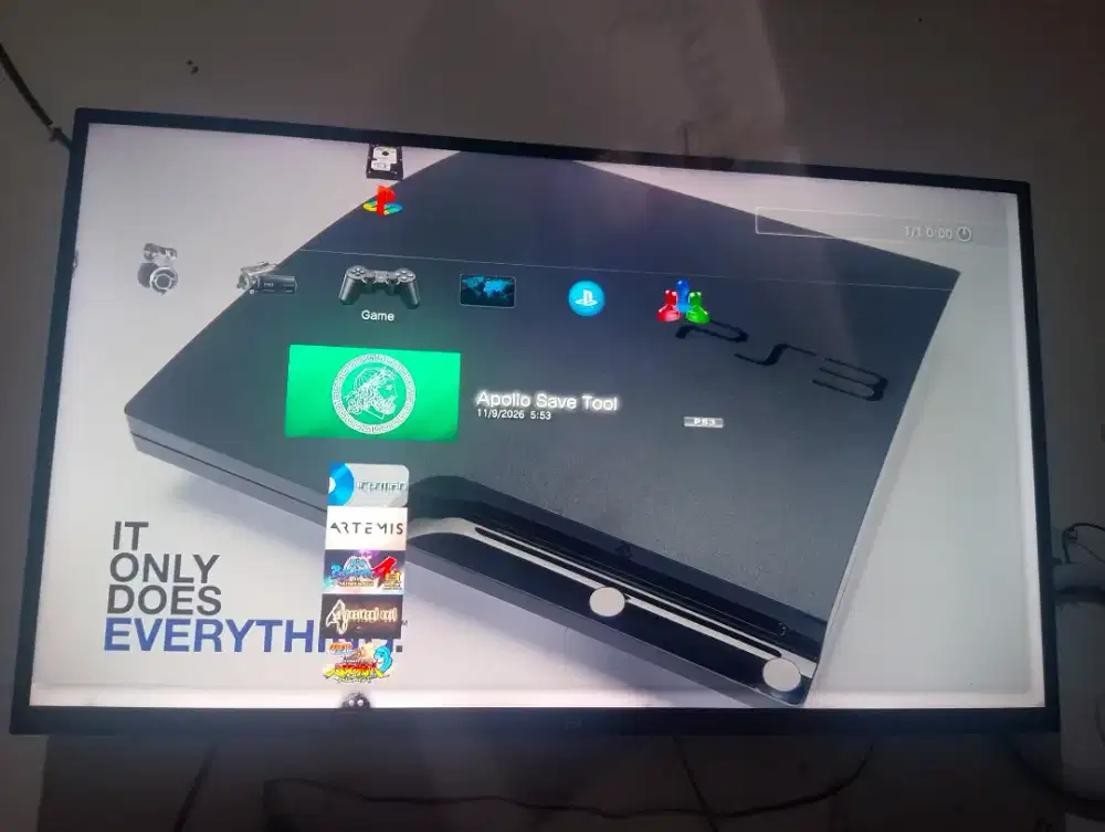 Playatation 3 250GB Slim CeEFWe 2001A Tinggal Pakai