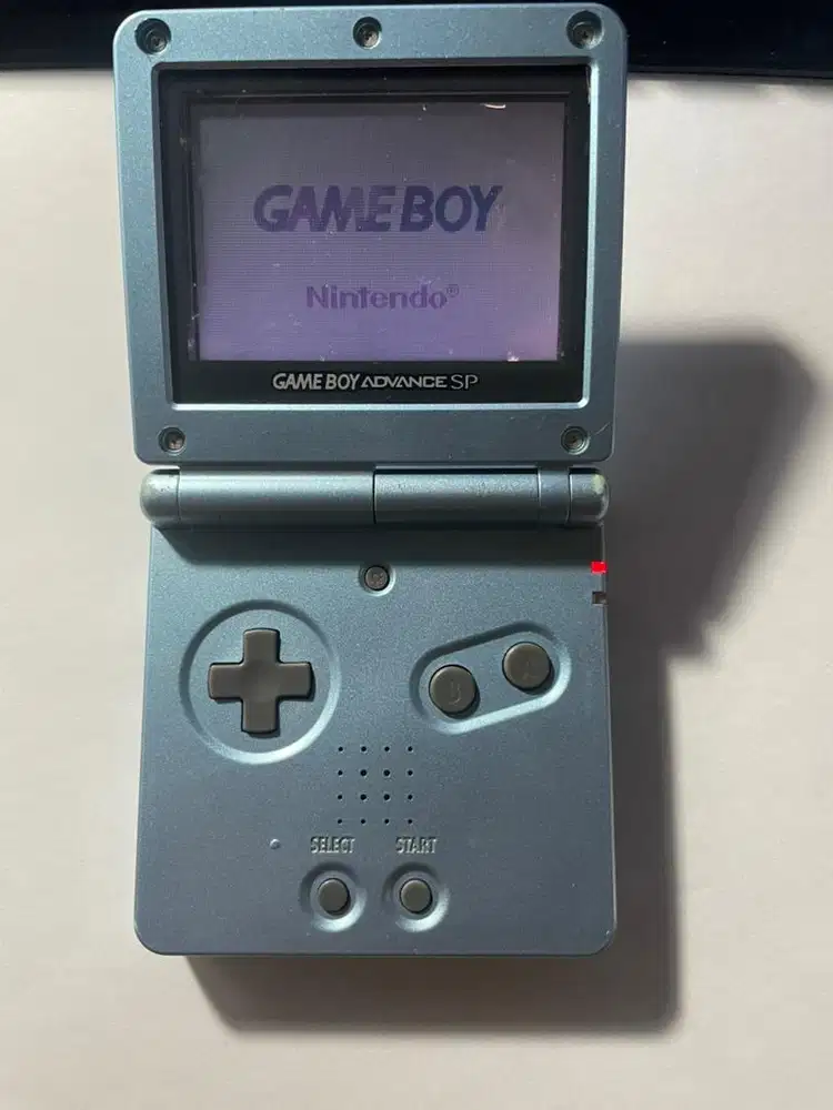 Gameboy Advance SP-001 GBA SP-001 Warna Pearl Blue