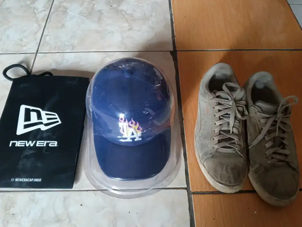 New Era Snap Back & Puma Suede