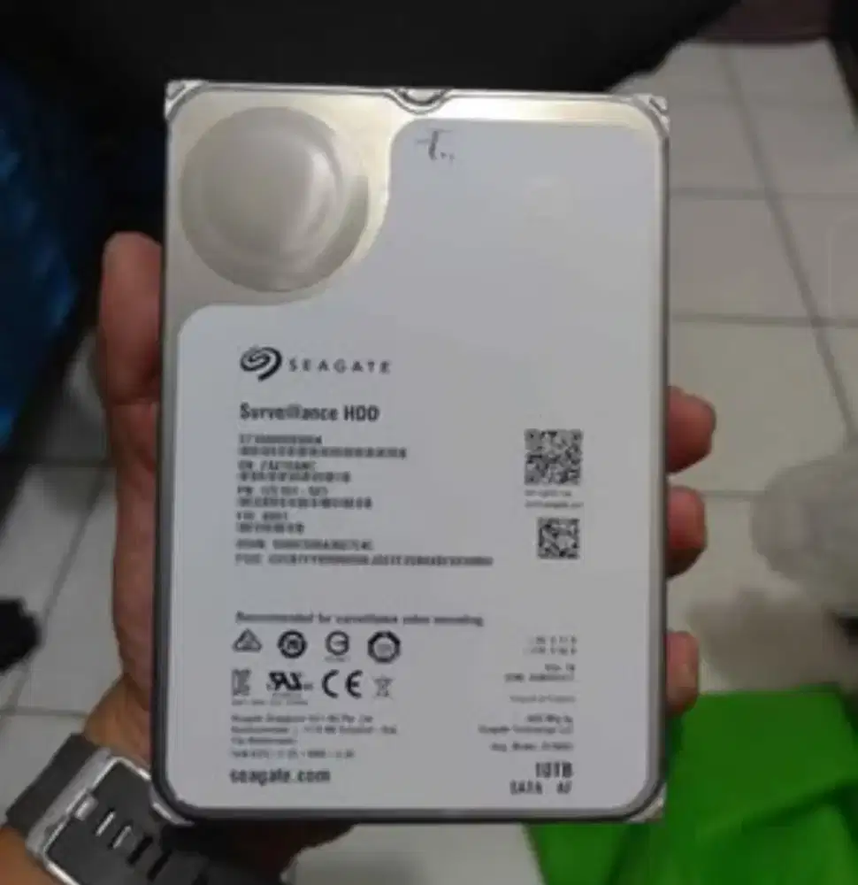 Hardisk PC komputer cctv Seagate Surveillance af 10tb sentinel 100%