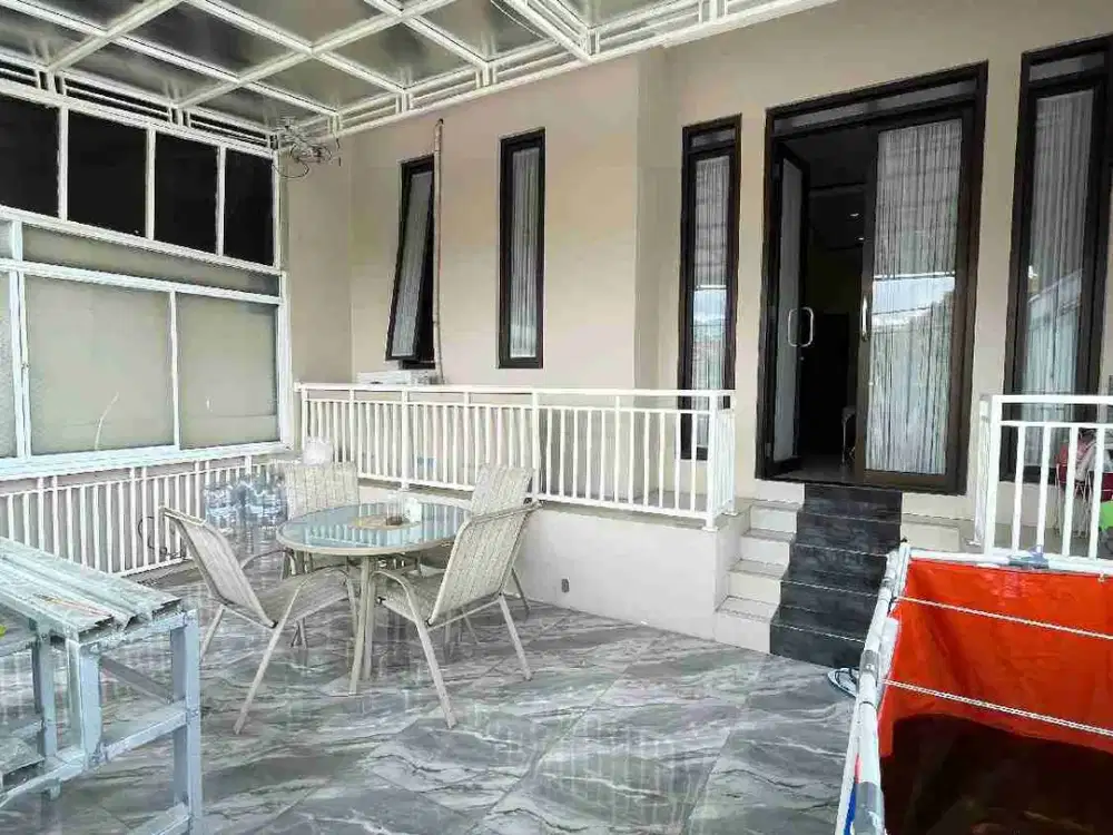 Rumah dijual Furnished siap huni harga nego serius lokasi strategis terawat aman SHM row jalan besar nyaman Antapani Bandung