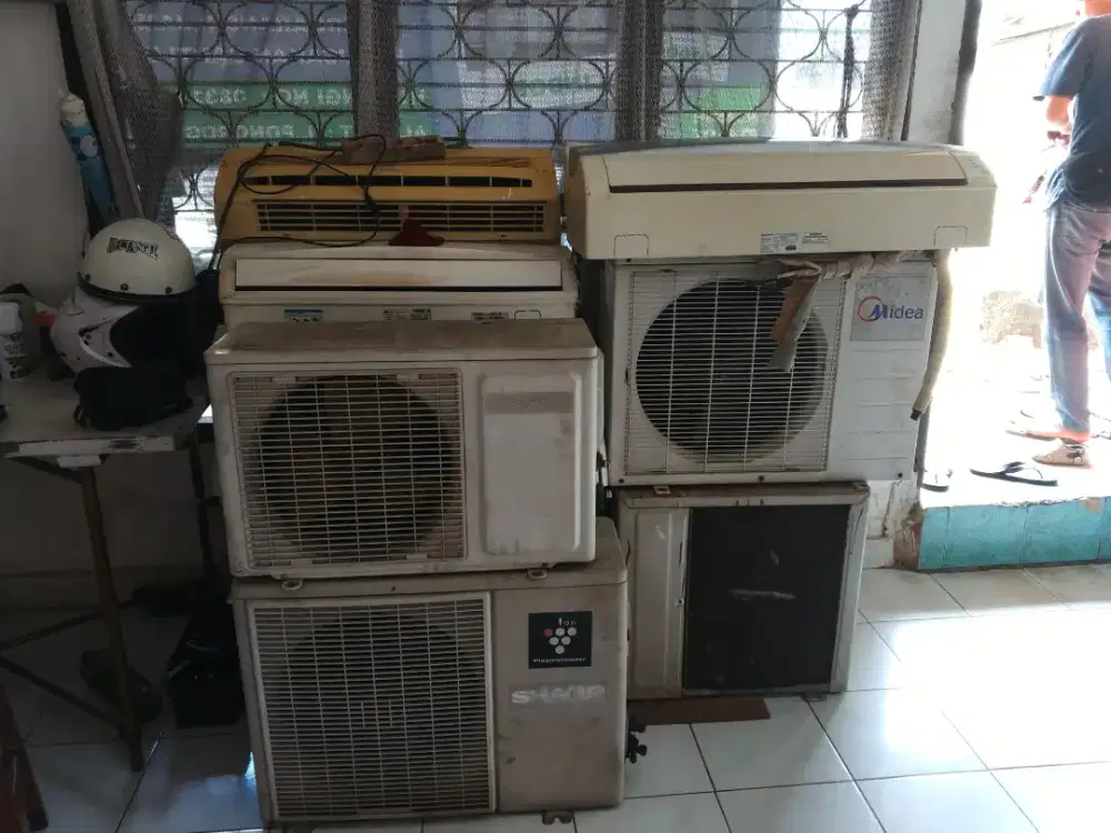 Terima AC rusak atau mati total