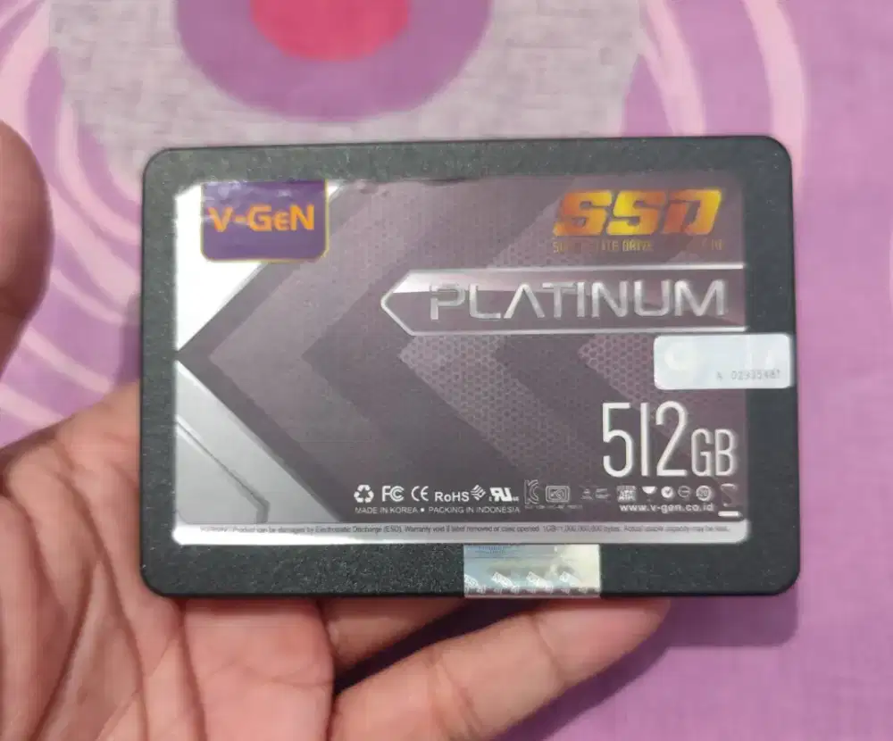 SSD VGEN PLATINUM 512GB #NEGO#