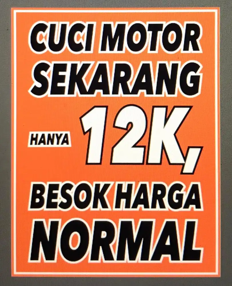 Operator Cuci Motor