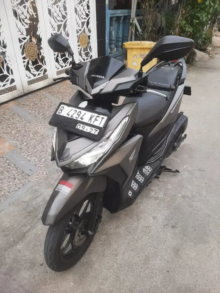 Honda Vario LED 150 2017 Remote,ss lengkap,pajak hidup,Kilometer 33 RB