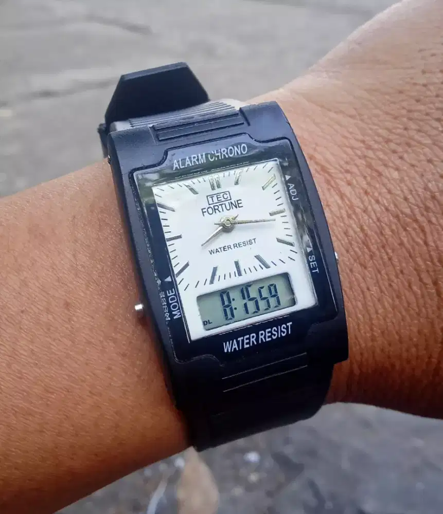 Jam Tec Fortune Anadigi Klasik