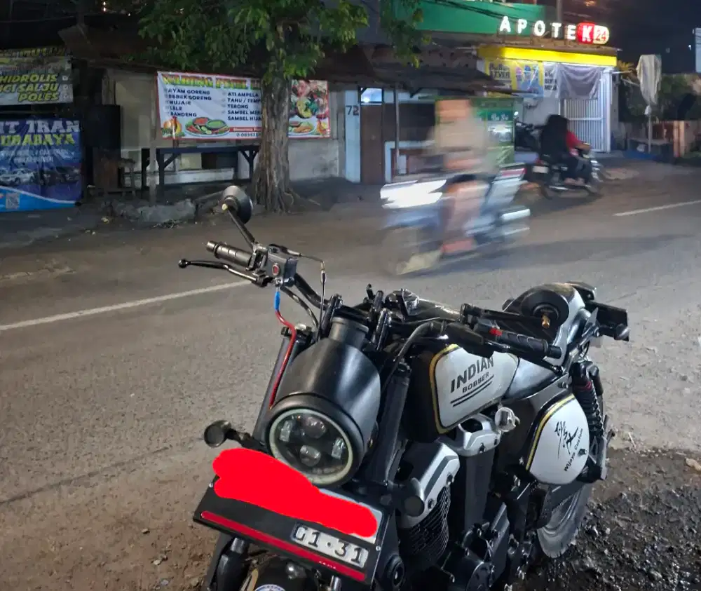 Motor Bobber Yamaha Byson Modifikasi