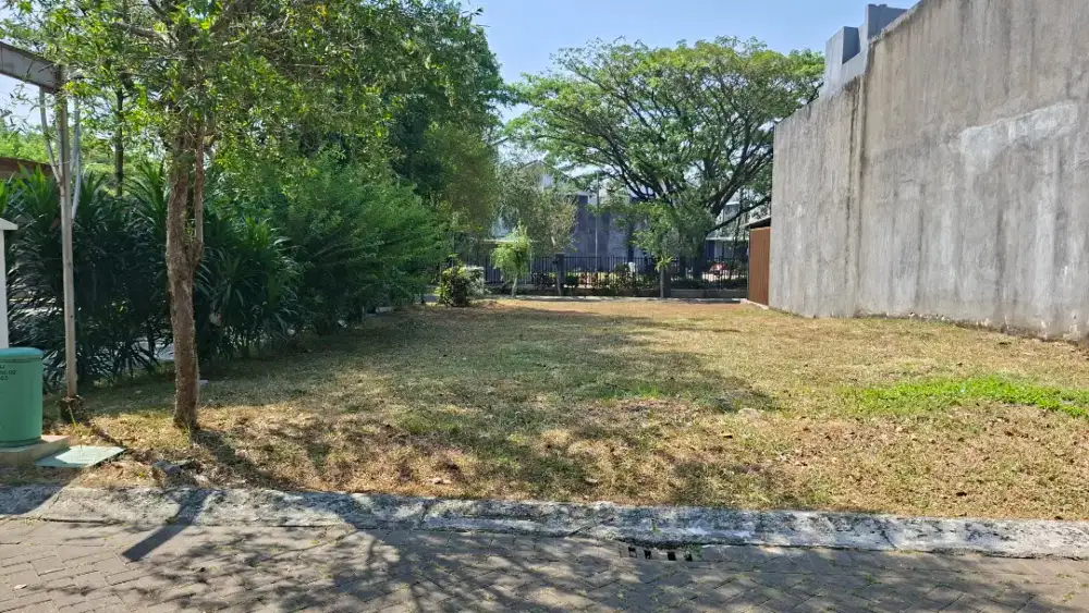 Hotsale! Kavling di cluster Discovery Bintaro Sektor 9 letak di depan