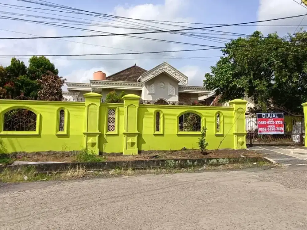 DIJUAL RUMAH MEWAH TANAH LUAS DEKAT BNI KM 12 PALEMBANG