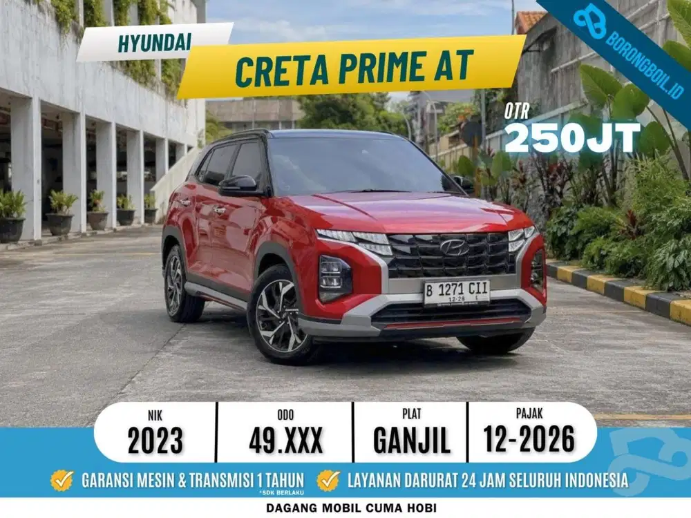 Creta Prime AT Merah 2023