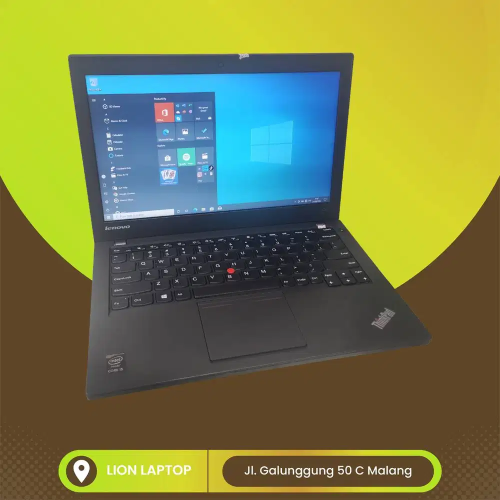 RAM 8GB SSD 256GB Core i5 Murah Lenovo Thinkpad X240 [28|07]