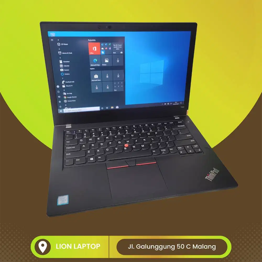 RAM 8GB Core i5 gen 8 Lenovo Thinkpad T480 [28|07]