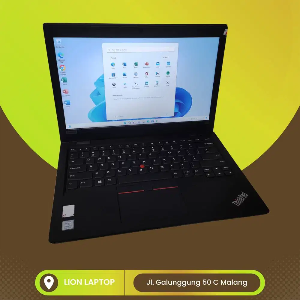 Core i5 Gen 8 RAM 8GB SSD 256GB Lenovo Thinkpad L390 [28|07]