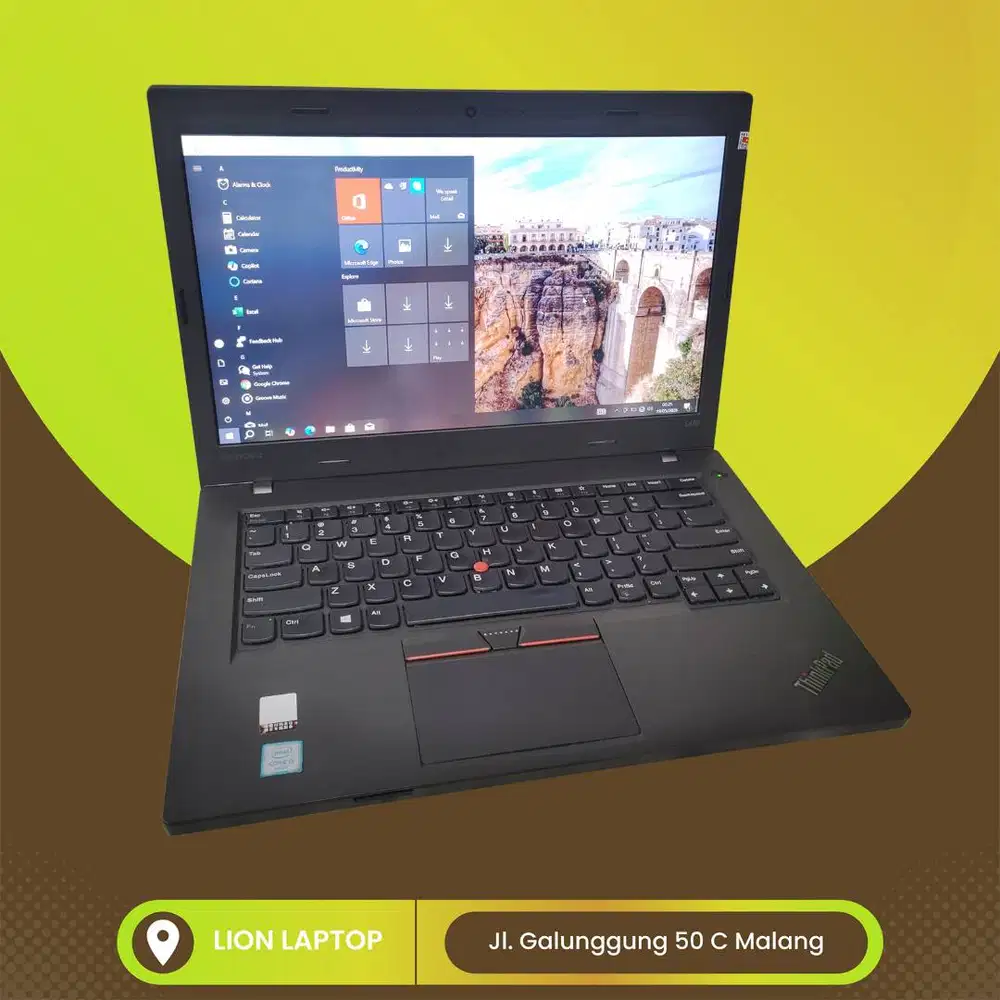 RAM 8GB Core i5 SSD Murah Lenovo Thinkpad L470 [28|07]