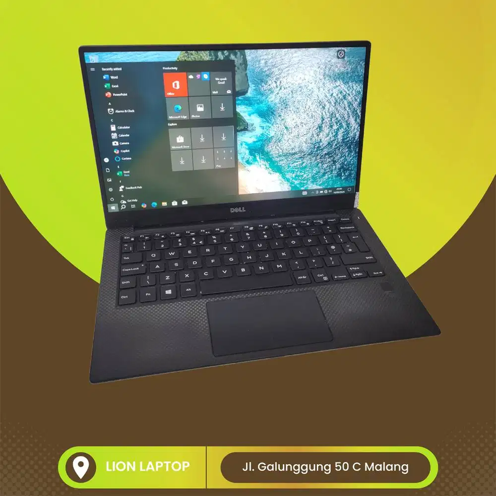 Slim & Ringan Core i7 RAM 8 SSD 256 DELL XPS 13 9360 [28|07]