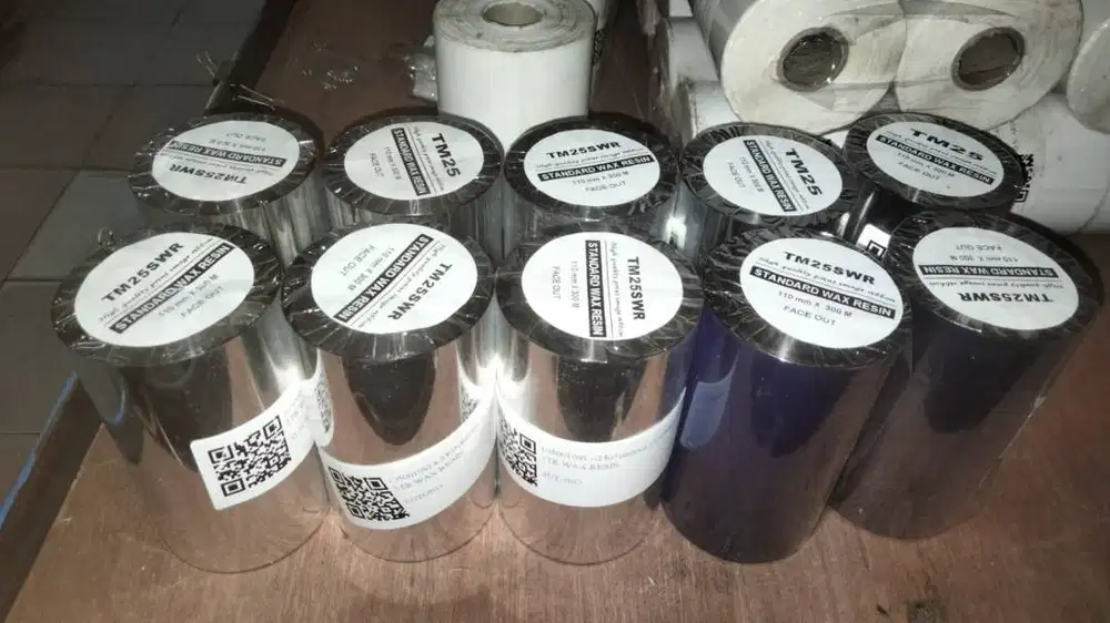 TTR WAX RESIN TM 255WR 110mm X 300M