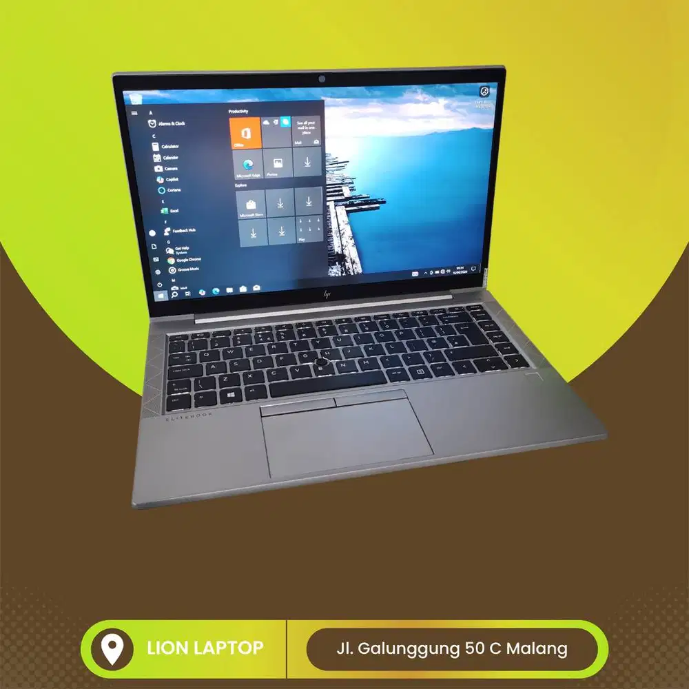 RAM 16GB Alumunium Body Core i5 Gen 10 HP Elitebook 840 G7 [28|07]