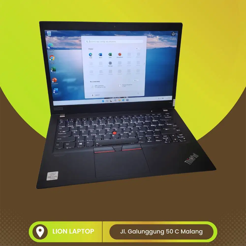 RAM 16GB Slim Core i5 Gen 10 SSD 256GB Lenovo Thinkpad T14s [28|07]