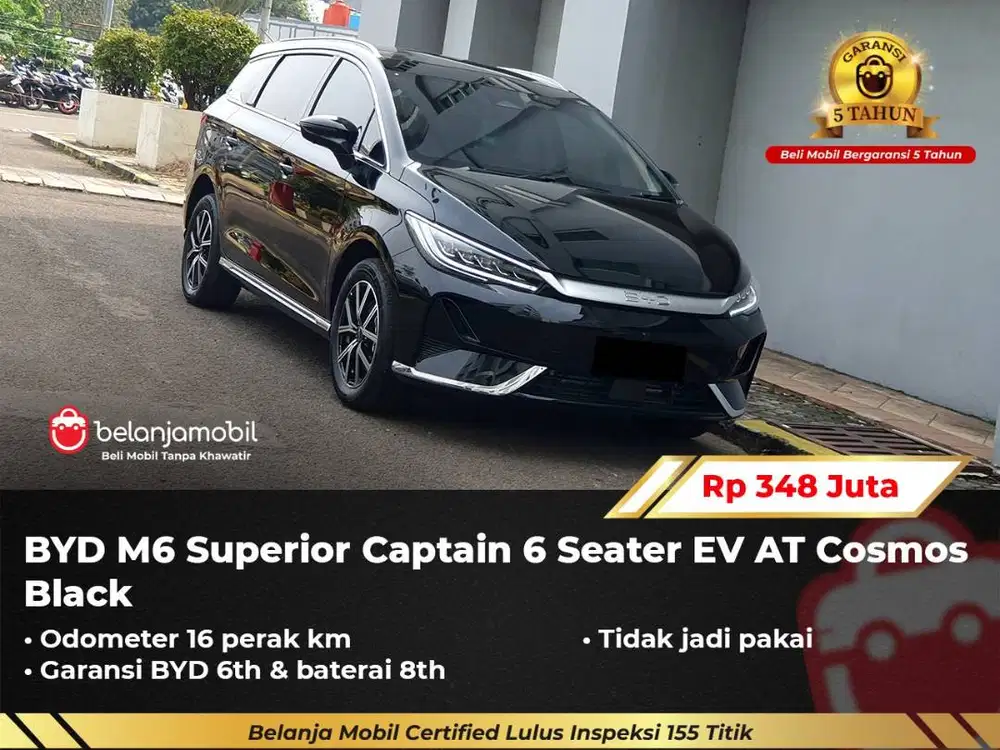 [ KM 18 PERAK ] BYD M6 M 6 Superior Captain 6 Seater EV 2025/2026