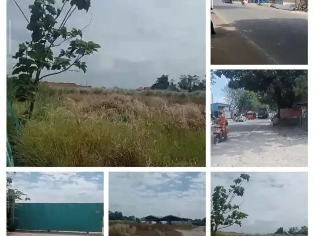 Dijual Tanah Nol Jalan Raya Nasional Krian Sidoarjo