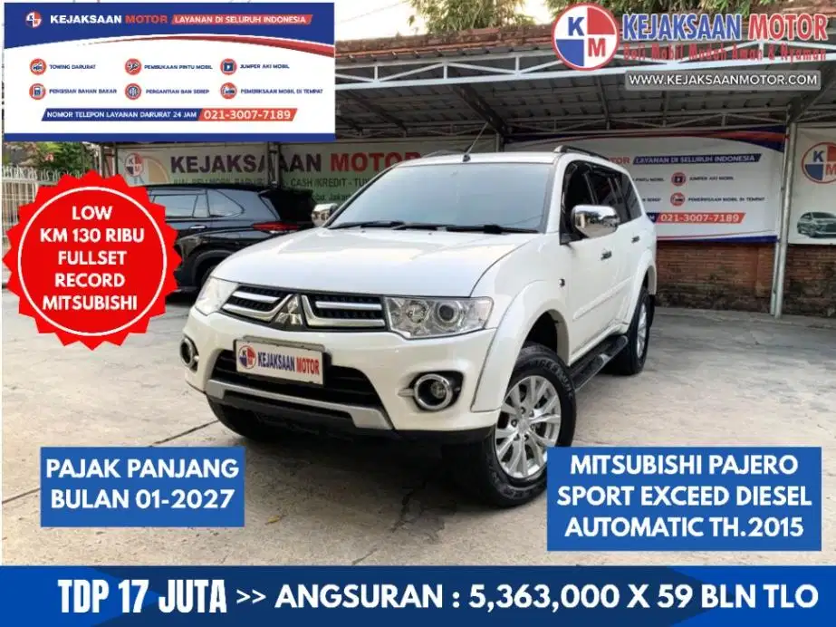 Mitsubishi Pajero Sport Diesel 2.5cc Automatic Th.2015
