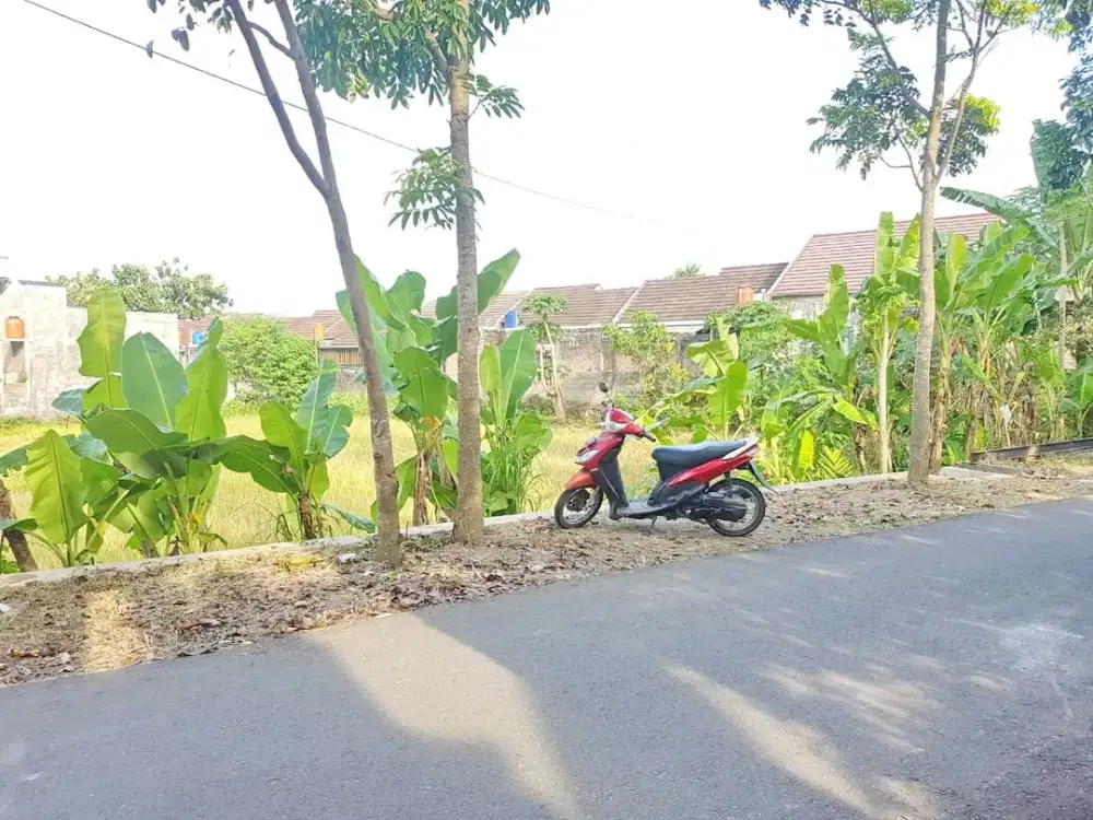 Akses ISTIMEWA Tanah SHM 1944m2 di Jl Pleret Km 1,5, Potorono, Banguntapan, Bantul, Dekat Terminal Giwangan, Balong Waterpark, Cocok Gudang, Usaha