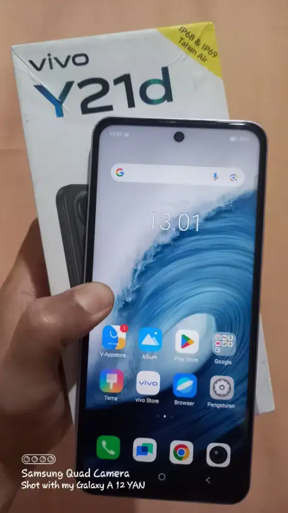 Vivo y21d 6+6/128 Rp.2.100