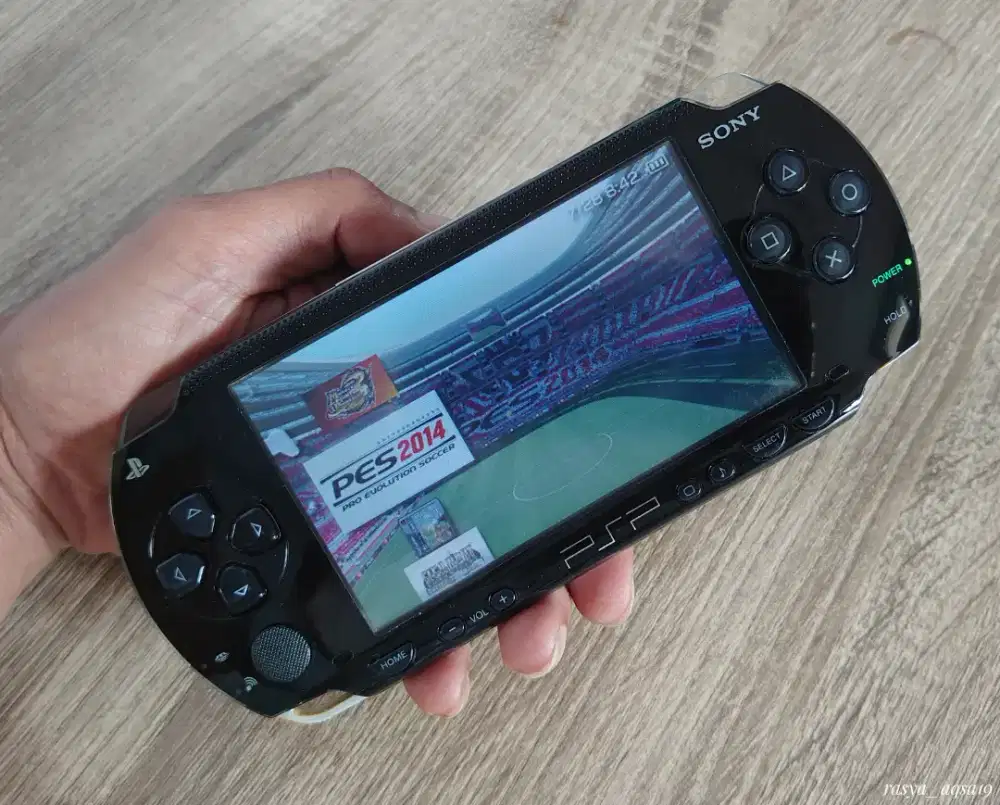 PSP 1000 black mulus 16GB siap main