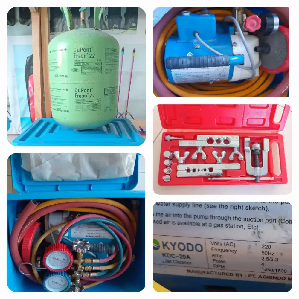 Alat Pembersih dan Servise AC
