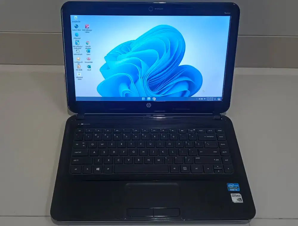 Laptop HP core i5 gen 3 ram 8gb VGA NVDIA 2gb SSD 128gb murah ngebut