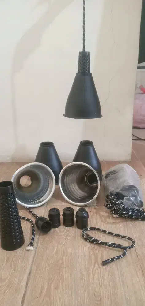 5 Set Lampu Gantung Industrial Minimalis