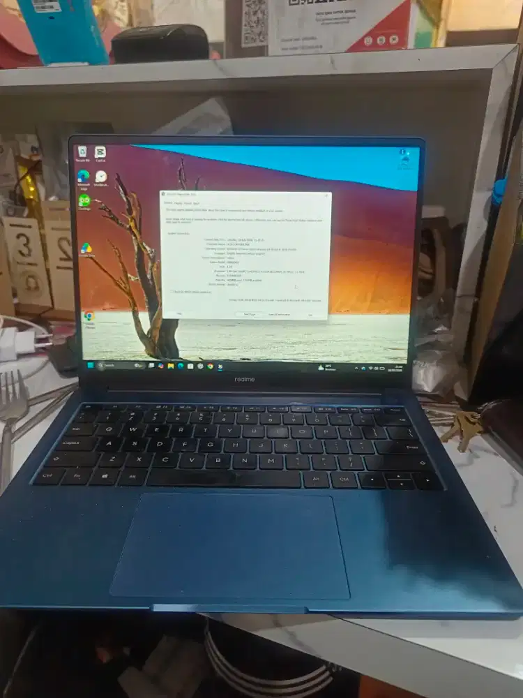 Laptop realme i3 gen 11 8/256 layar 2K