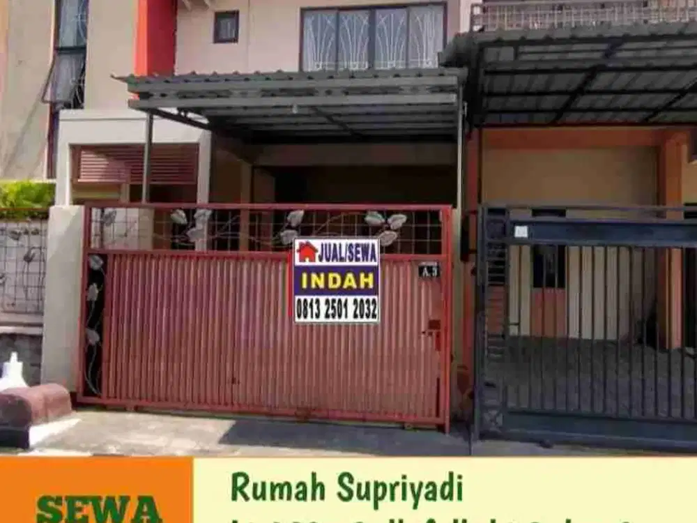 Disewakan rumah 2 lantai di jl Supriyadi Semarang Kota