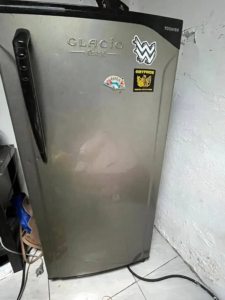 Dijual Kulkas Toshiba Glacio 1 Pintu Normal Siap Pake