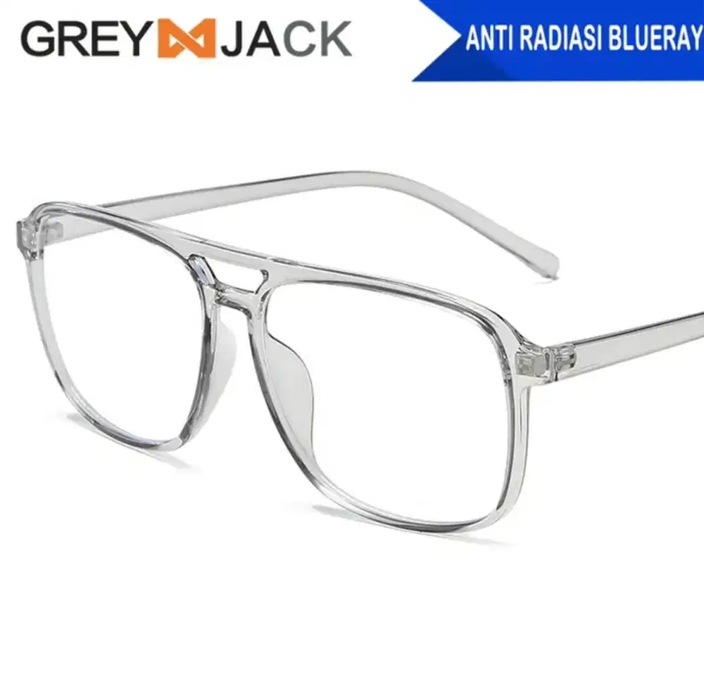 Kacamata Anti Radiasi Blueray Dewasa (grey)