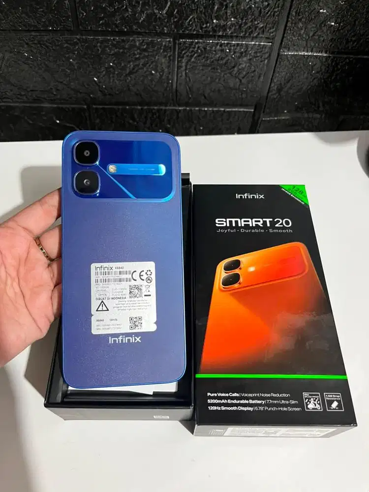Infinix smart 20 4/128gb fullset