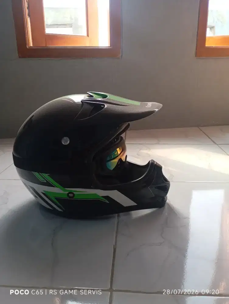Helm Kawasaki ori