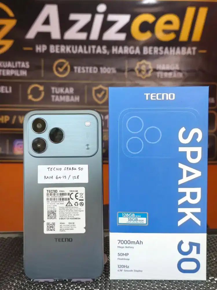 TECNO SPARK 50 RAM 6+12/128