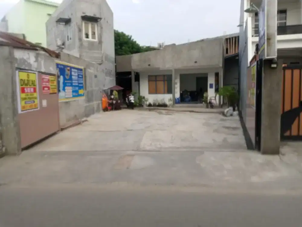 DIJUAL TANAH DAN BANGUNAN COCOK UTK USAHA DAN RUMAH