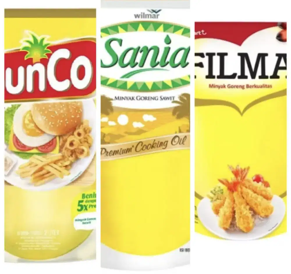 MINYAK GORENG KEMASAN POUCH 6X2 LTR
