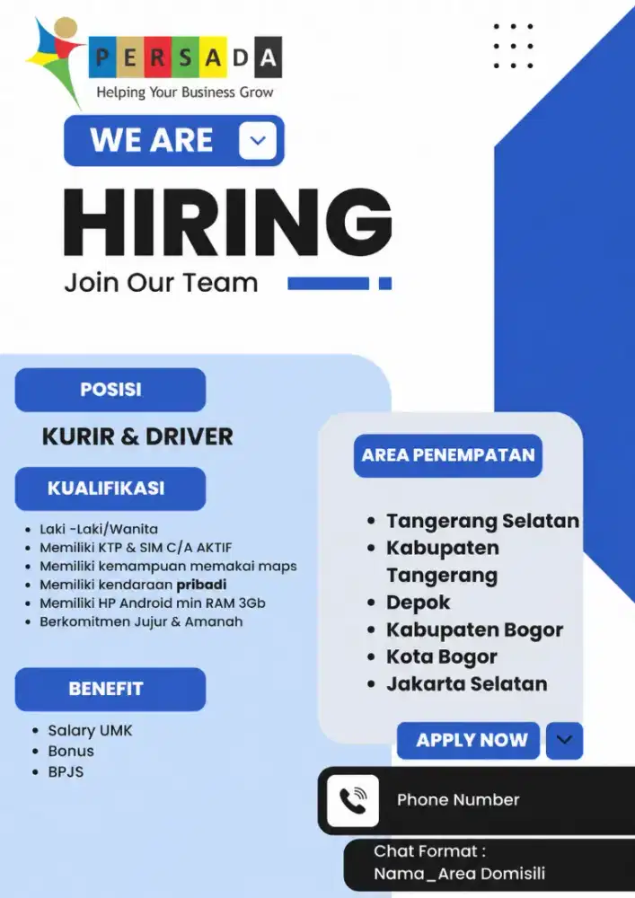 LOWONGAN PEKERJAAN MITRA RIDER/DRIVER