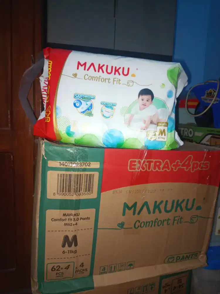 Makuku size M dan L
