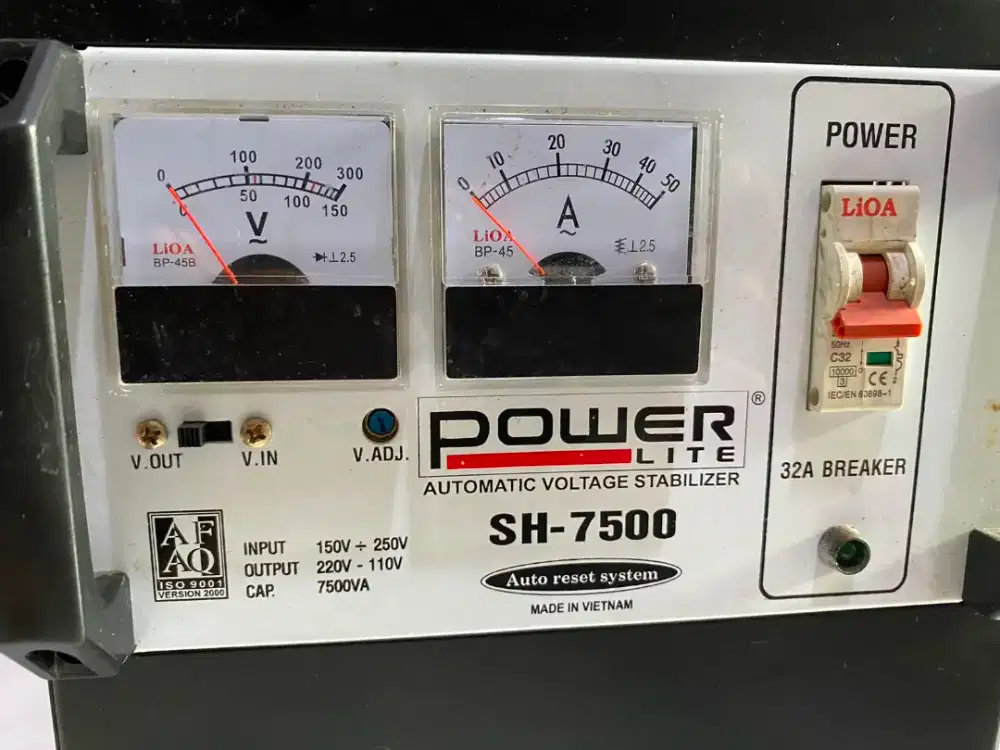 Dijual Stabilizer Power Lite SH - 7500 (7500VA)