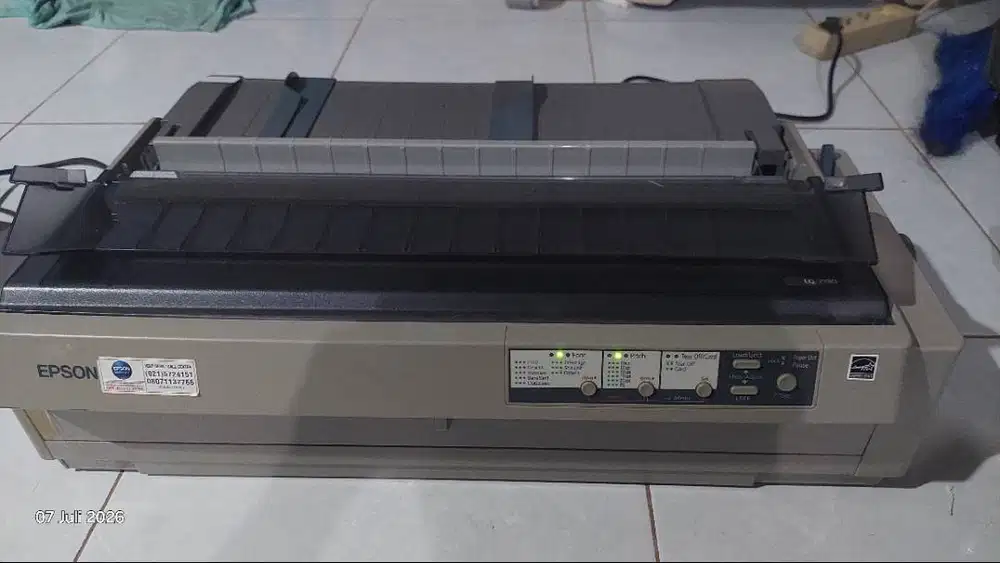 Printer Dotmatrix Epson LQ-2190 Model PA31A