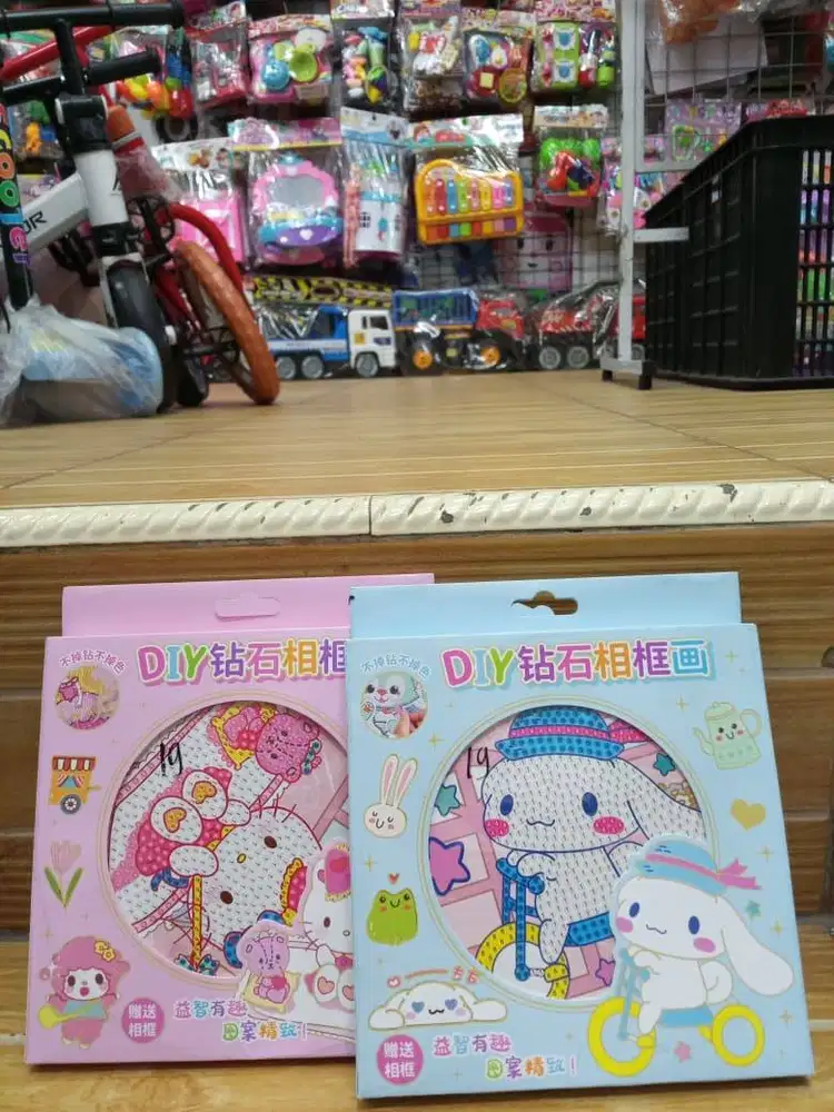 mainan anak diamond painting box