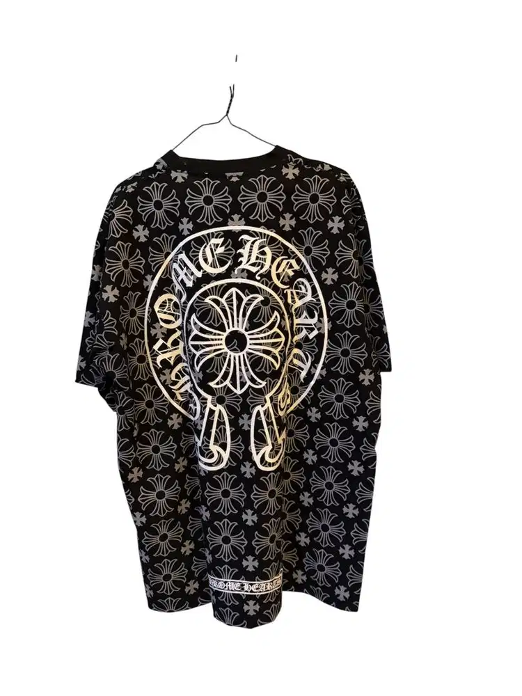 Kaos hitam xxl chrome hearts