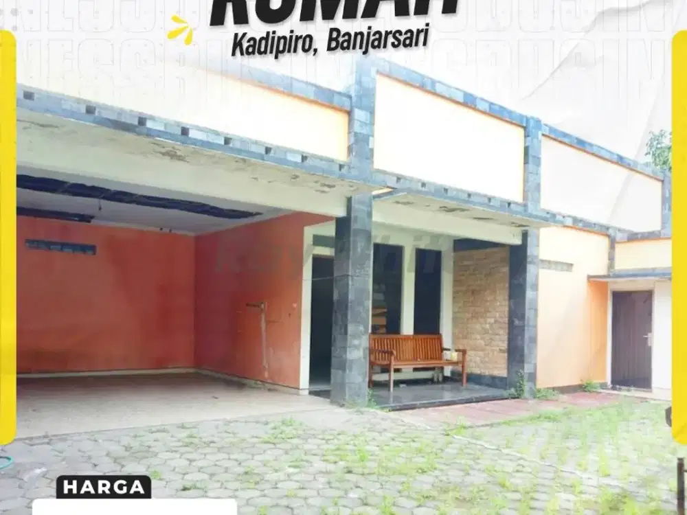 Rumah 641m Di Kadipiro Dekat Kampus UNISRI Cocok Untuk Kost Dan Rumah Tinggal