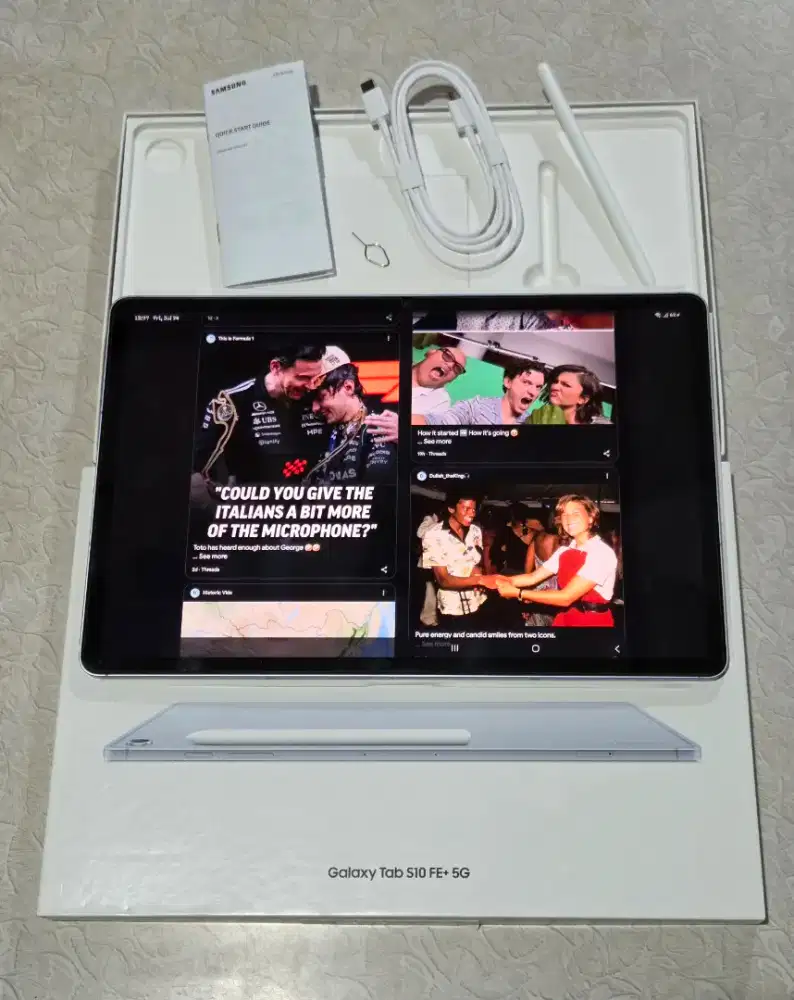 Samsung Tab S10 FE+ 5G 12/256GB