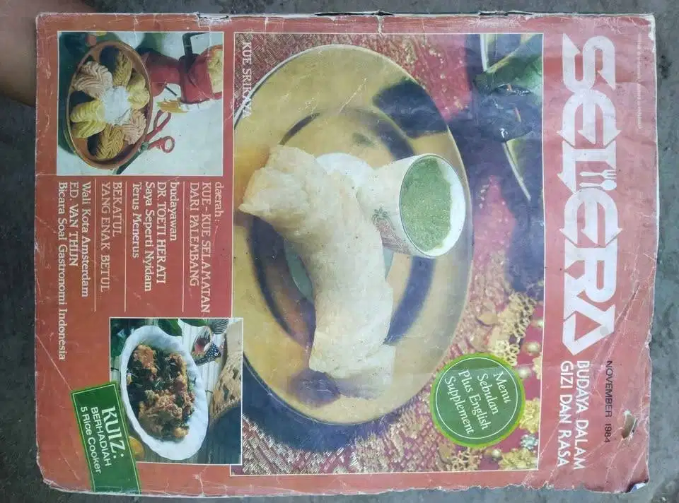 [LANGKA & INVESTASI] Majalah SELERA November 1984 Original - Koleksi S